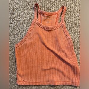 Orange tank top